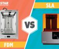 تفاوت پرینتر سه بعدی SLA و FDM